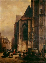 Il pozzo di Metsys ad Anversa